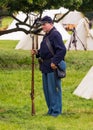 Union Army Soldier of the American Civil War. Royalty Free Stock Photo