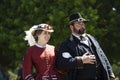 Union general, Ulysses S. Grant and wife Royalty Free Stock Photo