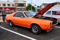 Bright Orange AMC AMX at Union Grove Car Show