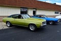 A pair of 1971 and 1972 Chevlle Muscle Cars