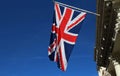Union Jack flag of the United Kingdom Royalty Free Stock Photo