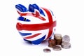 Union jack pippy bank Royalty Free Stock Photo