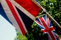 Union Jack scene Royalty Free Stock Photo
