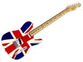 Union Jack Slab Guitar