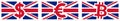 Union Jack UK flag with dollar, euro, and bitcoin sign in middle. British trade to Europe, United States and cryptocurrency Royalty Free Stock Photo