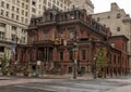 The Union Leaque of Philadelphia, built in 1865, located on Broad Street in Center City, Philadelphia, Pennsylvania Royalty Free Stock Photo