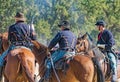 Union Scouts fight Back Royalty Free Stock Photo