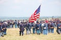 Union soldiers reenactment