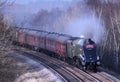 Union of South Africa preserved steam engine.