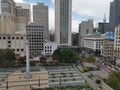 Union Square in the center of San Franciso, California, USA