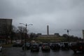 Union Station KC on a Dark Winter Day