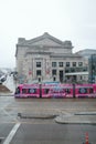 Union Station KC on a Dark Winter Day Royalty Free Stock Photo