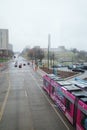 Union Station KC on a Dark Winter Day Royalty Free Stock Photo