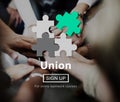 Union Unity Team Community United Concept Royalty Free Stock Photo