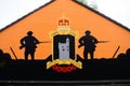 Unionist mural, Belfast, Northern Ireland Royalty Free Stock Photo