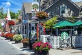 Cafes and restaurants of scenic travel destination Unionville village and old town in Markham Ontario Royalty Free Stock Photo