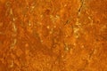 Unique abstract texture - rusting iron ore on a stone surface creating a rust pattern Royalty Free Stock Photo