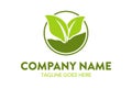 Unique agriculture and farming, landscape logo template