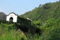 An Unique ancient bridge in deep mountain