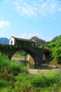 An Unique ancient bridge in deep mountain