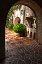 Unique architecture, Tlaquepaque in Sedona, Arizona Royalty Free Stock Photo