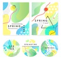 Unique artistic spring cards