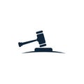 Unique attorney logo template