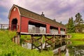 Unique Barn Bridge Walkway