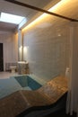 Unique Bathroom by Le Corbusier at Villa Savoye Royalty Free Stock Photo
