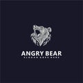 Unique of Bear mascot logo