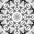 Black and white abstract pattern Image