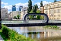 Unique bridge, Sarajevo, Bosnia and Herzegovina