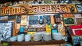 Unique Cafe Diner Salad Bar in Boscobel, WI Royalty Free Stock Photo