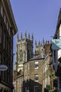 Unique cityscape photo taken in York, North Yorkshire