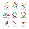 Logo colored arrows