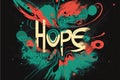 Hope Abstract Art (generative AI) Royalty Free Stock Photo