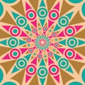 Unique Continuous Abstract Shape Art Fractal Seamless