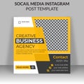 Unique Creative Modern business marketing banner for social media post design template. Elegant, minimalist sale and discount