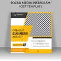 Unique Creative Modern business marketing banner for social media post design template. Elegant, minimalist sale and discount