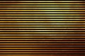 Unique creative unusual modern shinning golden horizontal lines abstract texture pattern background. Design element Royalty Free Stock Photo