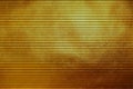 Unique creative unusual modern shinning golden horizontal lines abstract texture pattern background. Design element Royalty Free Stock Photo