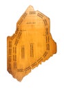 Unique cribbage board Royalty Free Stock Photo