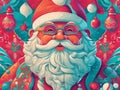 Unique and Diverse Santa Claus Illustration