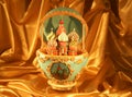 Unique Faberge Egg Cake Royalty Free Stock Photo