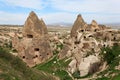 Unique geological formations, Cappadocia Royalty Free Stock Photo