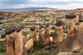 Unique geological formations, Cappadocia Royalty Free Stock Photo