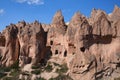 Zelve valley, Cappadocia, Central Anatolia, Turkey Royalty Free Stock Photo