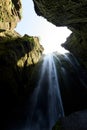 Unique Gljufrabui waterfall