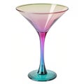 Unique Gradient Glass Shape 3D Illustration