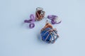 Unique handmade jewelry made of copper wire and colourful stones